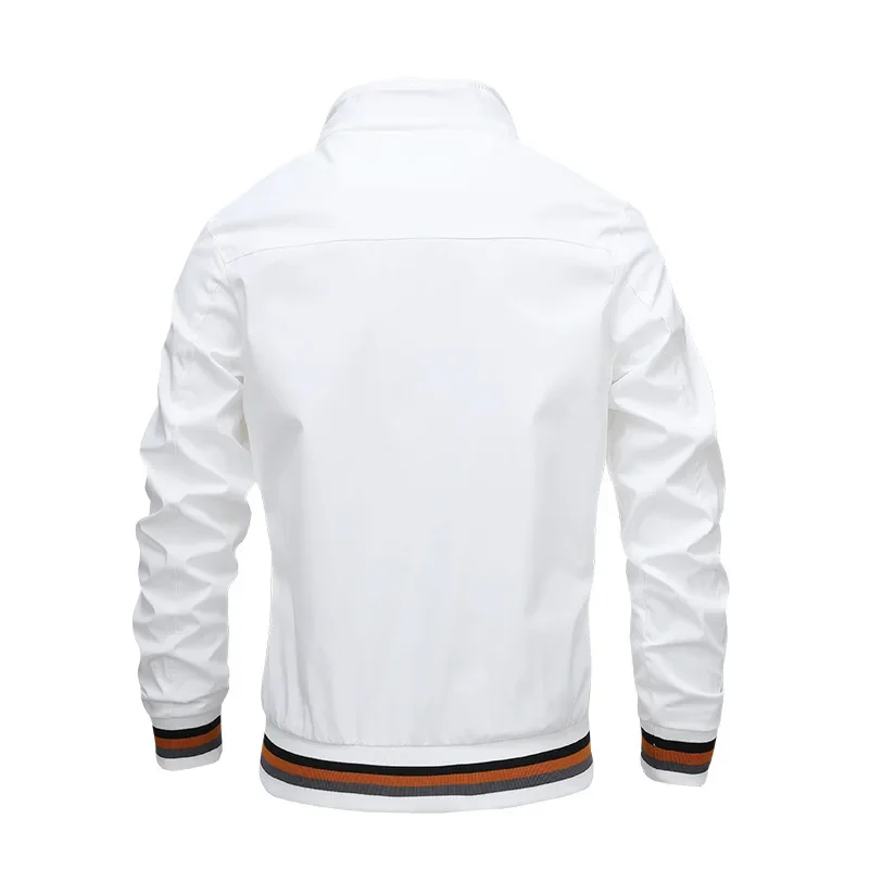 Modische wind dichte Golf jacke für Herren, lässige wasserdichte Sport jacke für den Außenbereich, Bomben jacke für Frühling und Sommer, Herren bekleidung