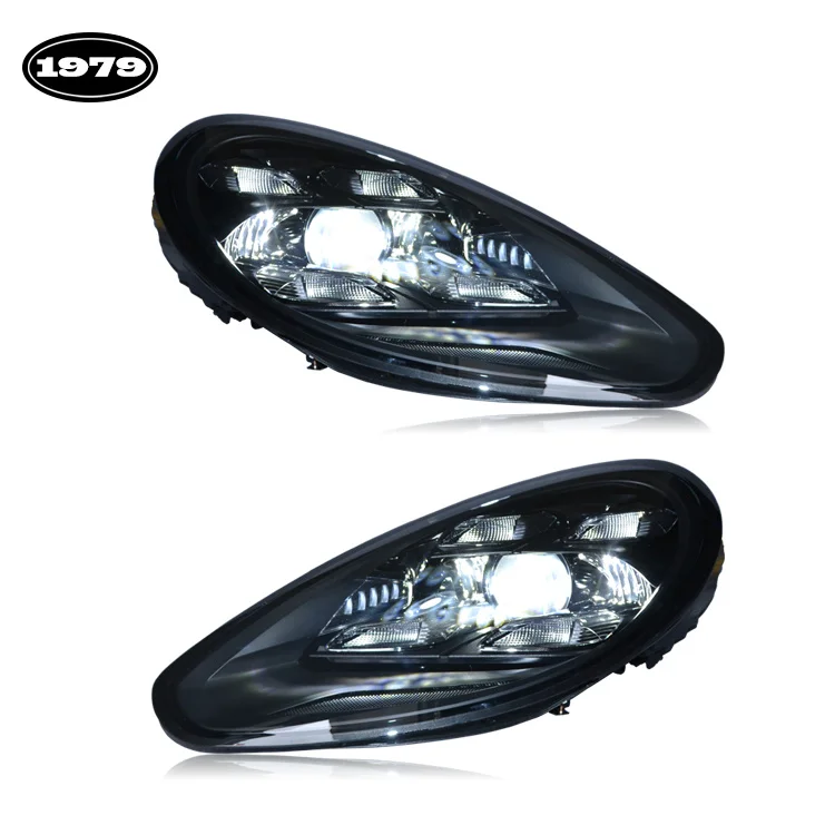 970.2 Akcesoria samochodowe Reflektory LED do Porsche Panamera 2014-2017 Aktualizacja 2021 Pdls Style
