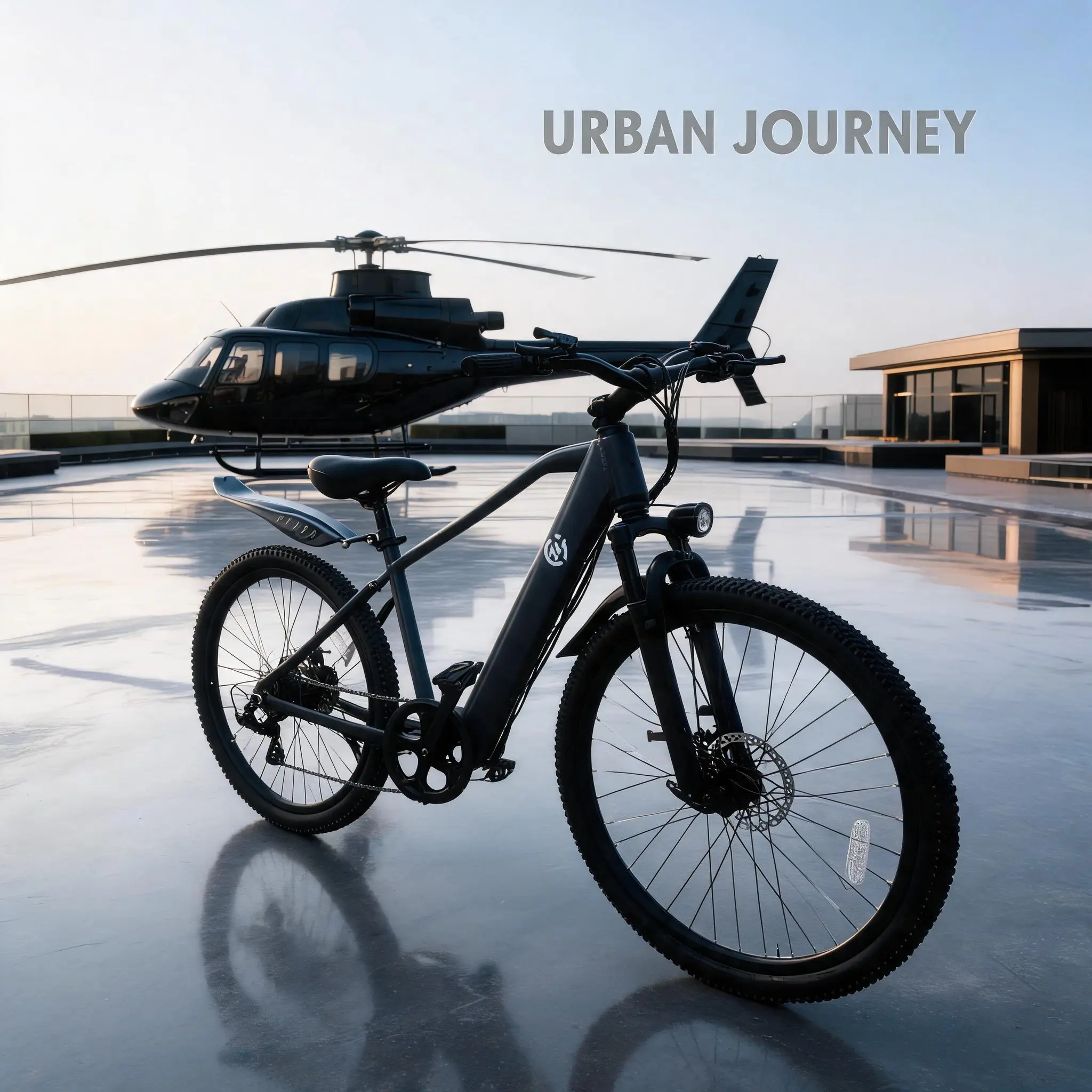Fully Equipped Urban E-bike, 500W Motor, mechanical disc brake, pedal assist, removable battery, free lock tool kit & phone mount, ready to ride