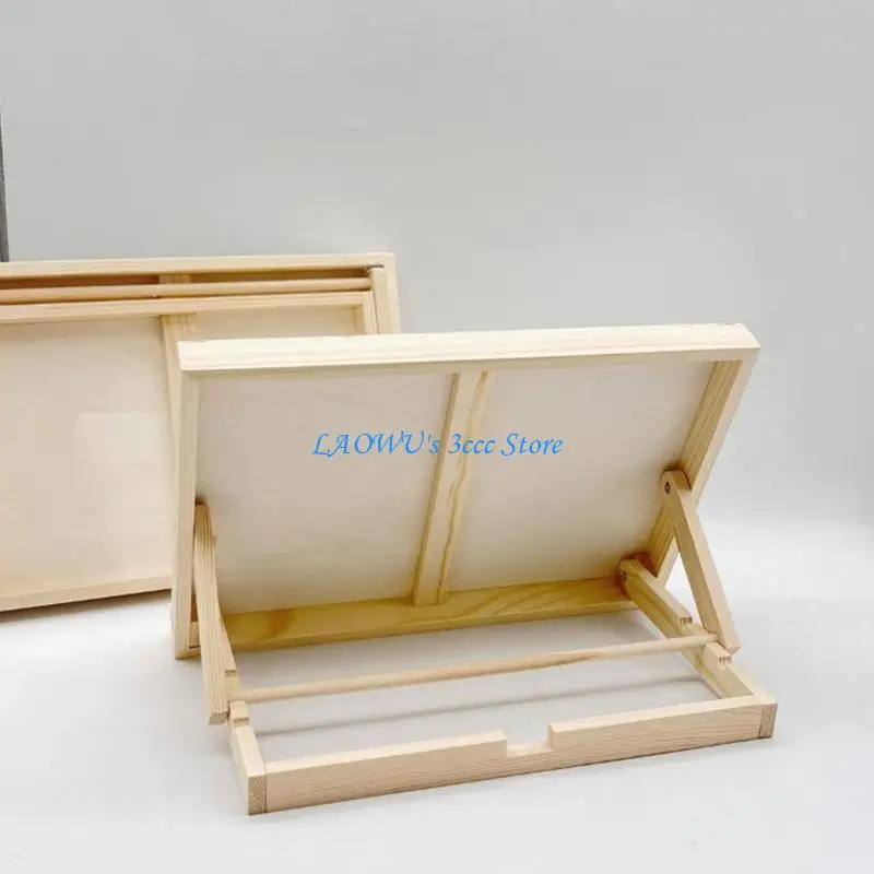 

Y8AD Desktop Easel Stand Portable Folding Easel Canvas Painting Holder