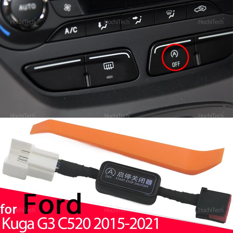 

Car Start and Stop Engine Off Device Control Sensor Auto Stop Canceller for Ford Kuga G3 C520 2013 2014 2015 2016 2017 2018 2019