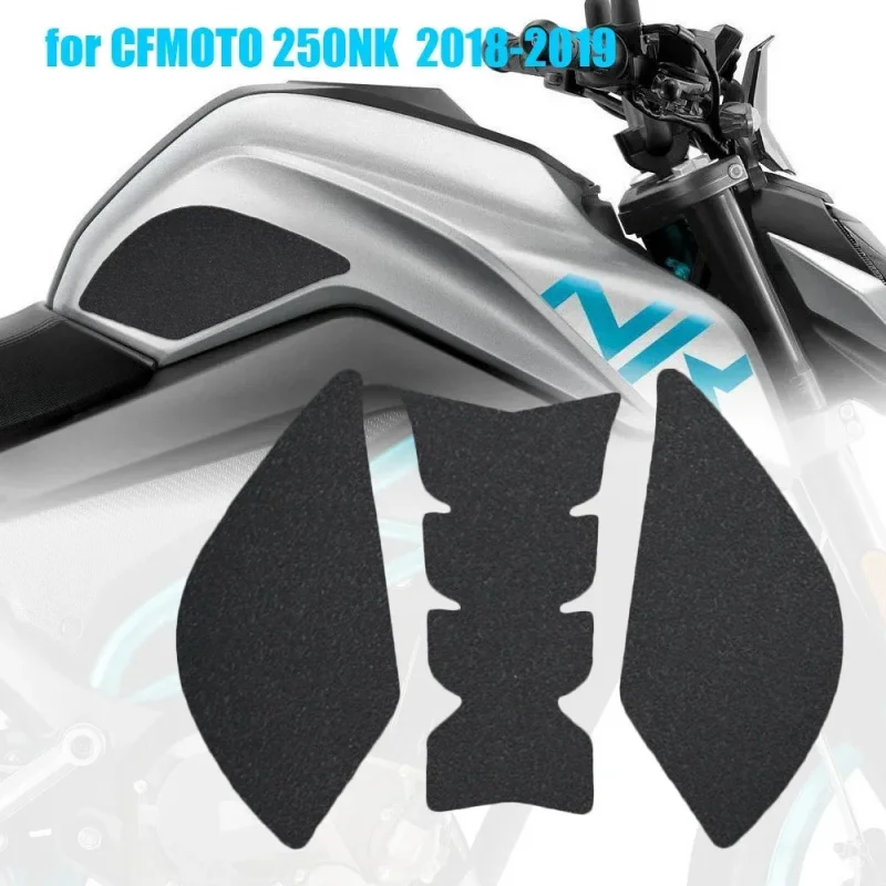 

For CFMOTO 250 NK 2018-2021 Motorcycle Accessories PVC Sticker Non-Slip Knee Grip Fuel Traction Pads Protective Cover