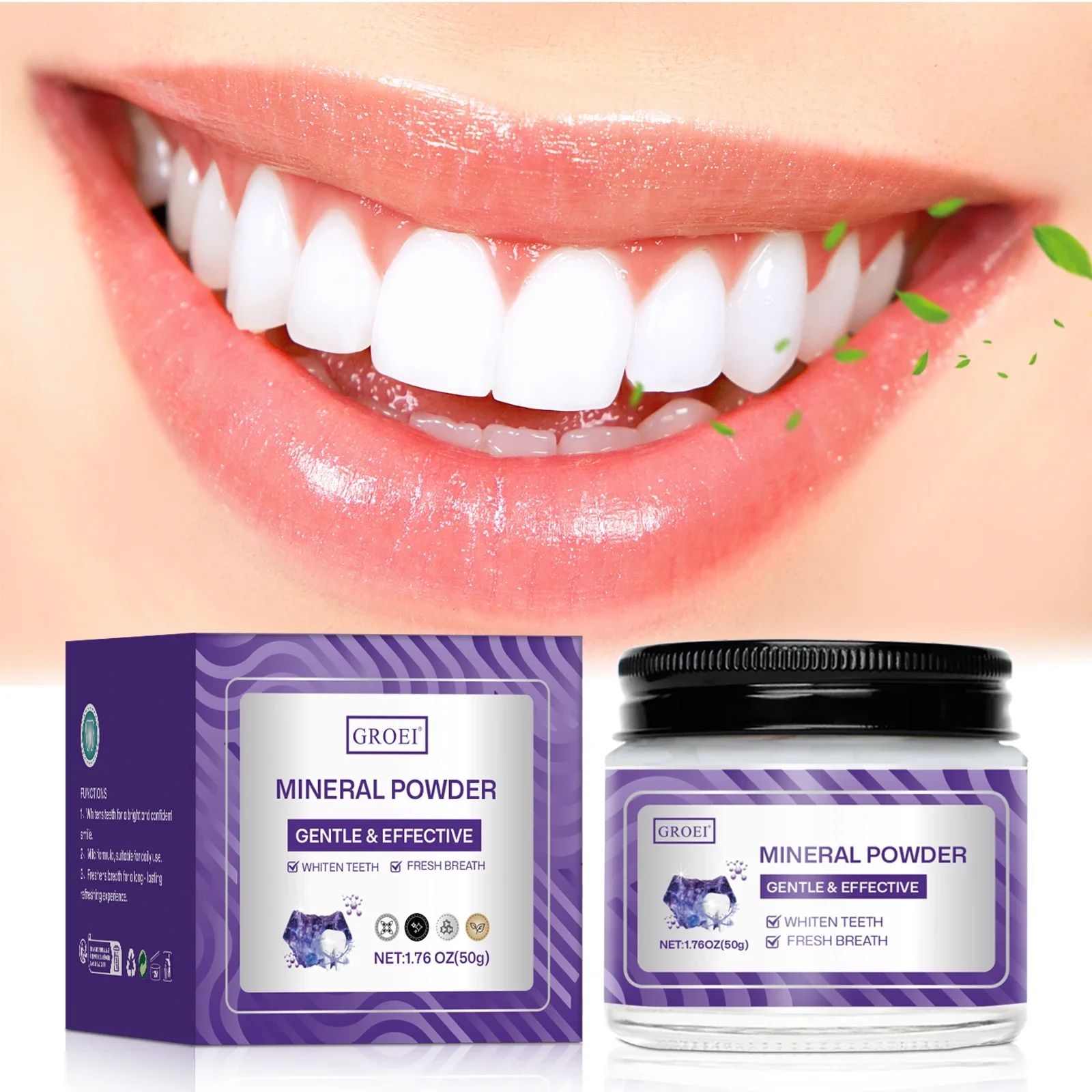 

Осветление зубов, белый минеральный порошок, чистка, гигиена полости рта, зубная паста, удаление пятен налета, свежее дыхание, стоматологический нежный уход