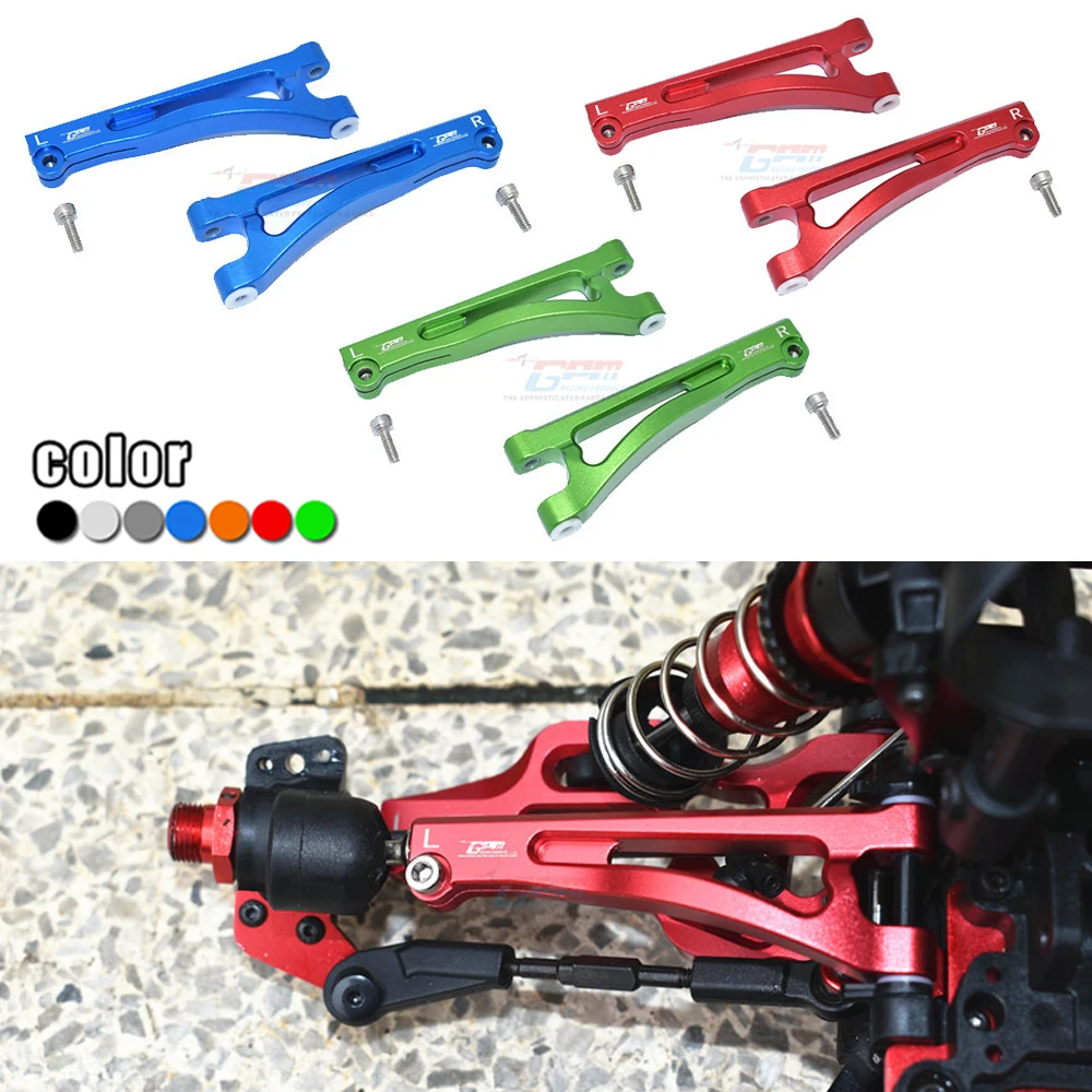 

GPM Metal Aluminum Alloy Front Upper Suspension Arms Front Swing Arm ARA330605 For ARRMA 1/7 MOJAVE EXB 6S Upgrade Accessories