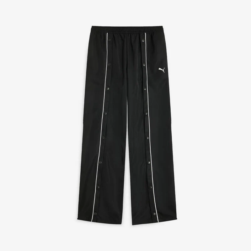 

Puma Натуральные женские тканые тренировочные брюки на пуговицах весна/осень 631728-01