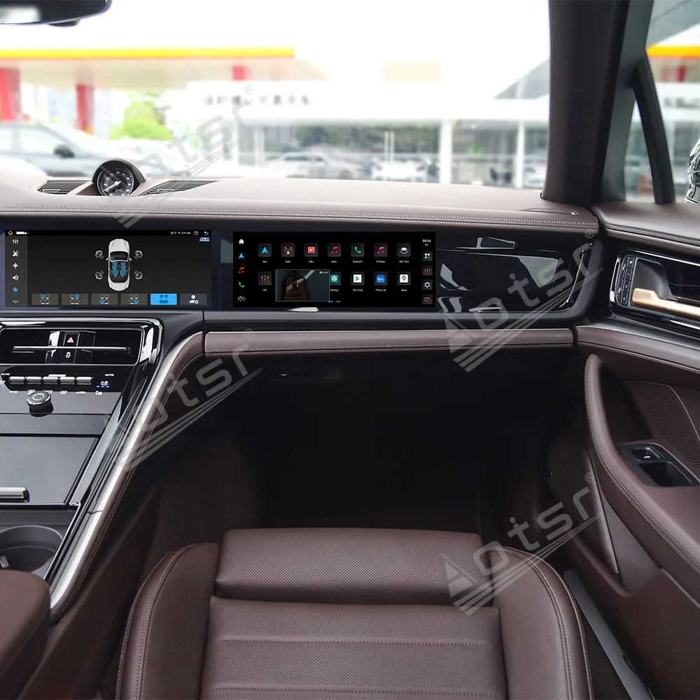 Car Accessories Panel Android 13 11 inch Entertainment Touch Screen Radio For Porsche Panamera 2024 Stereo Head Unit Instrument