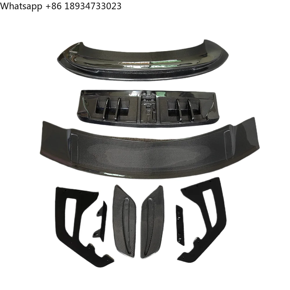 

Used for 911 992 Upgrade GT3 Carbon Fiber Rear Trunk Spoiler Body Kit