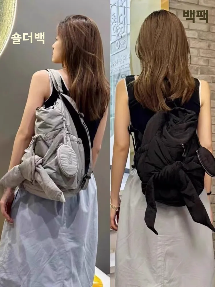 New 2025 Lightweight Outdoor Dual-oulder Bag Single-oulder Bag Two-Use Large Capaci Casual Versatile Bapa