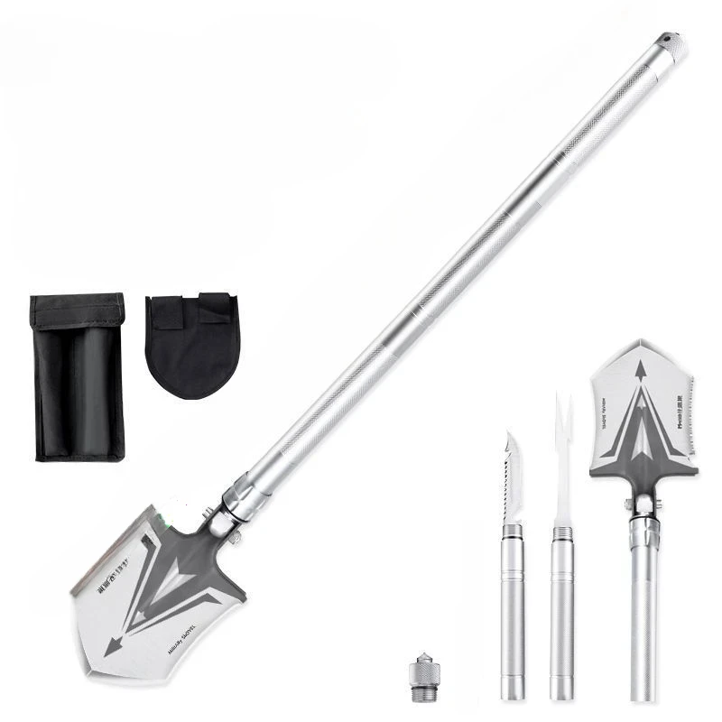 Pelle de Camping multifunción para exteriores, profesional, para montar, polivalente, exterior