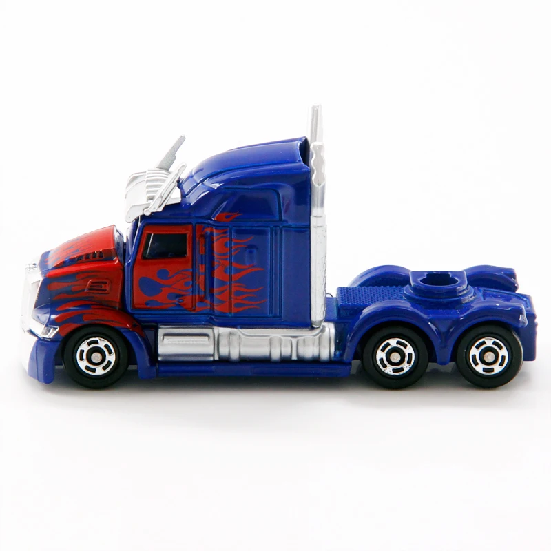 TAKARA TOMY Dream card Transformers Optimus Prime alloy model, boys collection of decorative toys, children\'s holiday gifts.