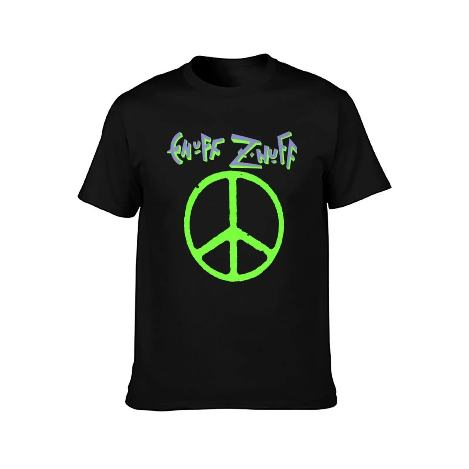 Enuff Z' Nuff American Rock Band 1989 Album Logo Design T-Shirt Breathable Travel T-Shirt