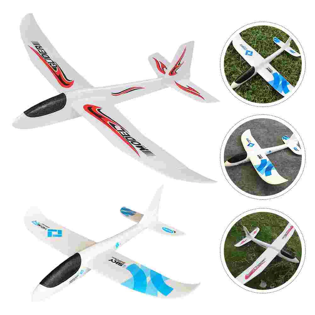 

2 Pcs Taxiing for Aircraft Toy Planes Boy Toys Airplane Birthday Decorations Party Favors Gliders Kids Airplanes