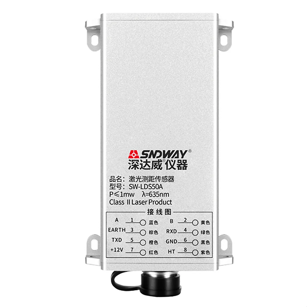SW-LDS50A SW-LDS50B profundidade tawet laser rangefinder módulo 50 metros laser rangefinder distância sensor rs232 rs485 comunicação