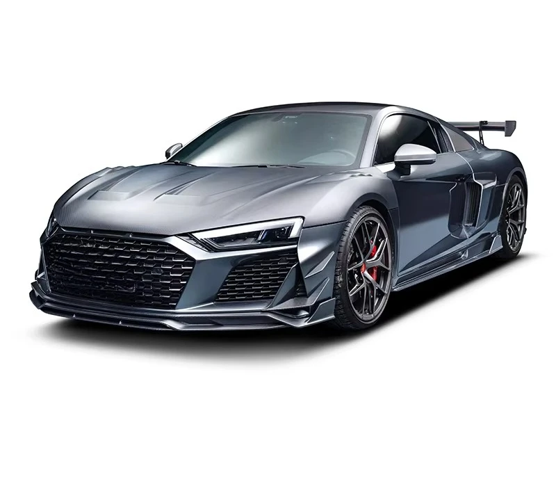 Paktechz Prepreg غطاء محرك من ألياف الكربون الجافة لـ R8 2016 - 2023 #6