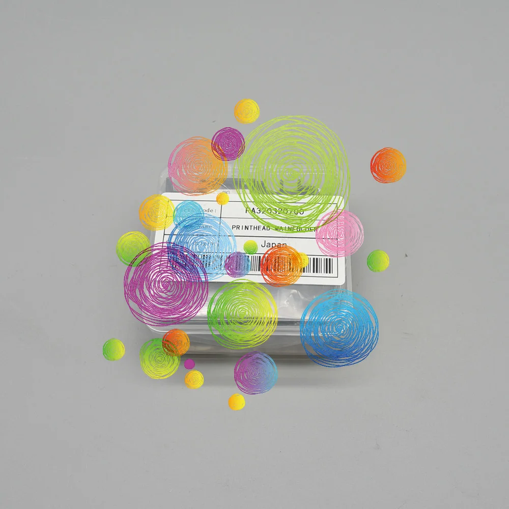 

Compatible for Epson 4720 i3200 Printhead Ink Damper Adapter Manifold Eco Solvent DTF UV Inkjet Printer Plotter Print Head Cover