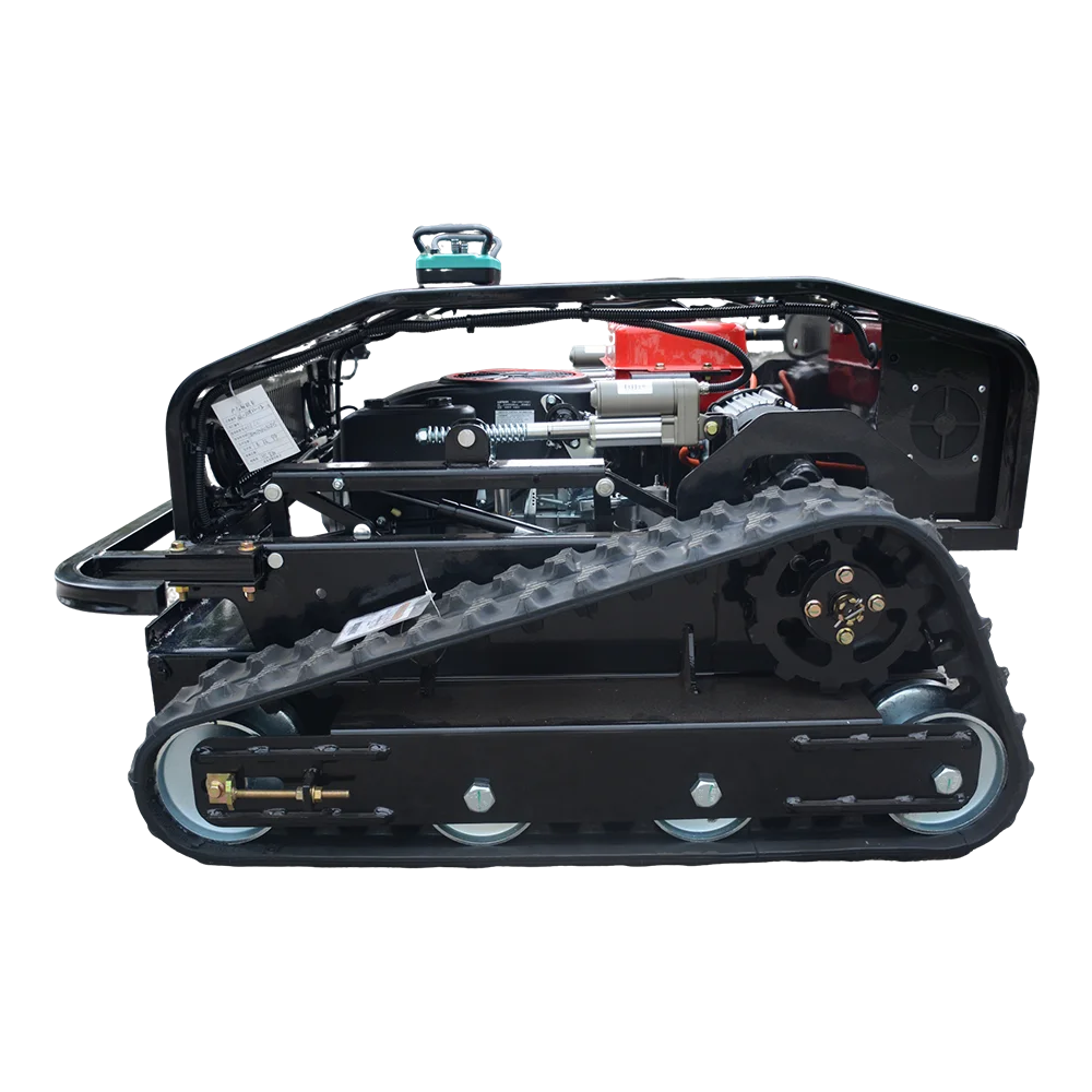 High quality remote-controlled lawn mower with engine automatic remote control robot lawn mower