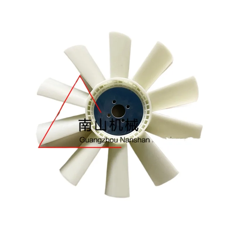 For Caterpillar cat E303/304/305 Fan Blade Mitsu-bishi S4S Engine Radiator Fan Blade Water Tank Fan Excavator Accessories