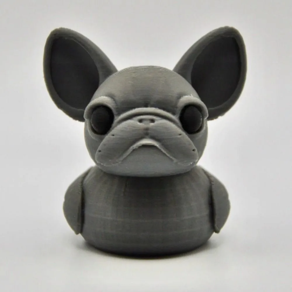 Новый коллекционный орнамент с французским бульдогом, милые забавные украшения для гостиной, тематический кулон с 3D-печатью