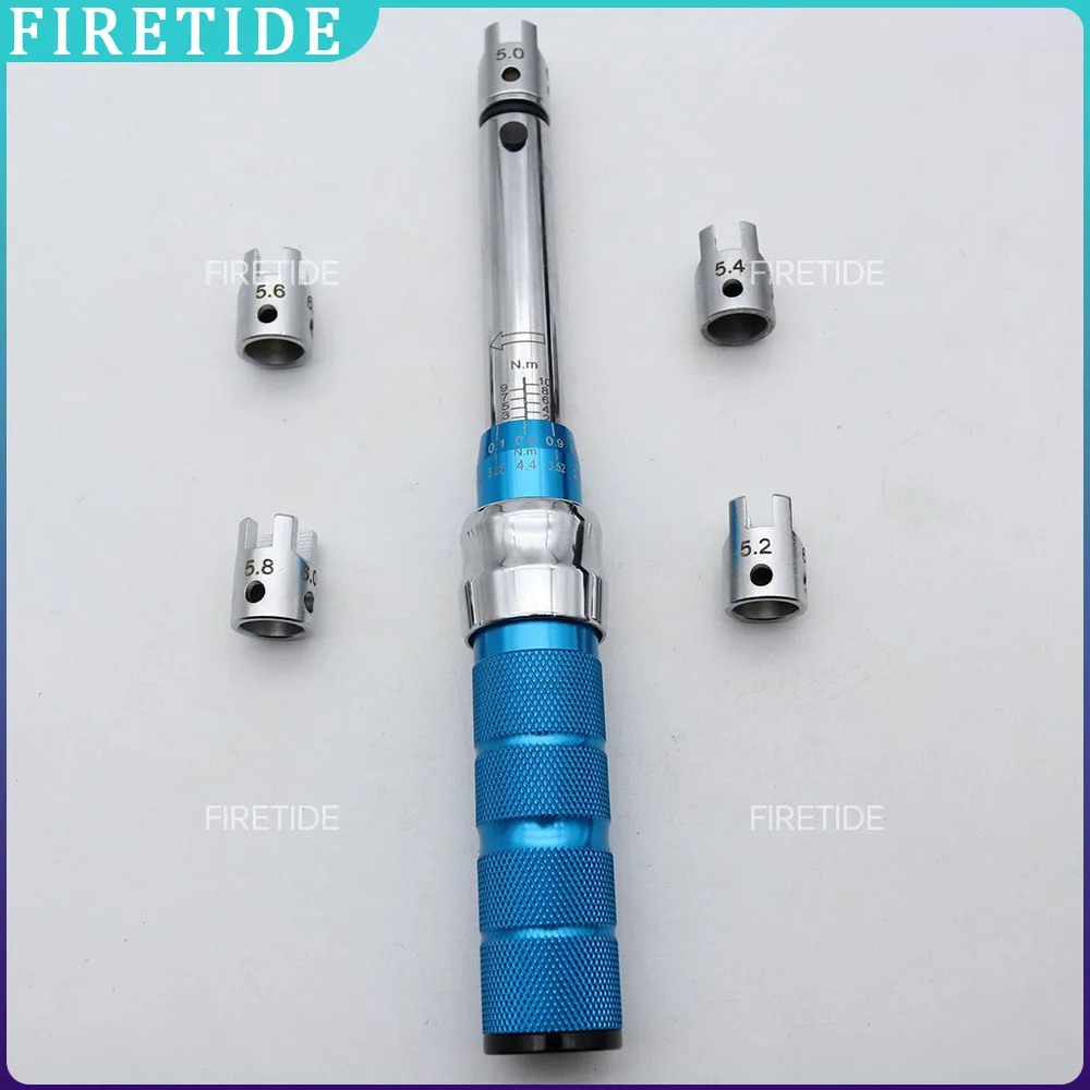 Spoke Torque Wrench 2-10 NM Motorcycle Spoke Wrench Set Steel Torque Wheel Spoke Spanner With Storage Box, 5.0-6.8Mm