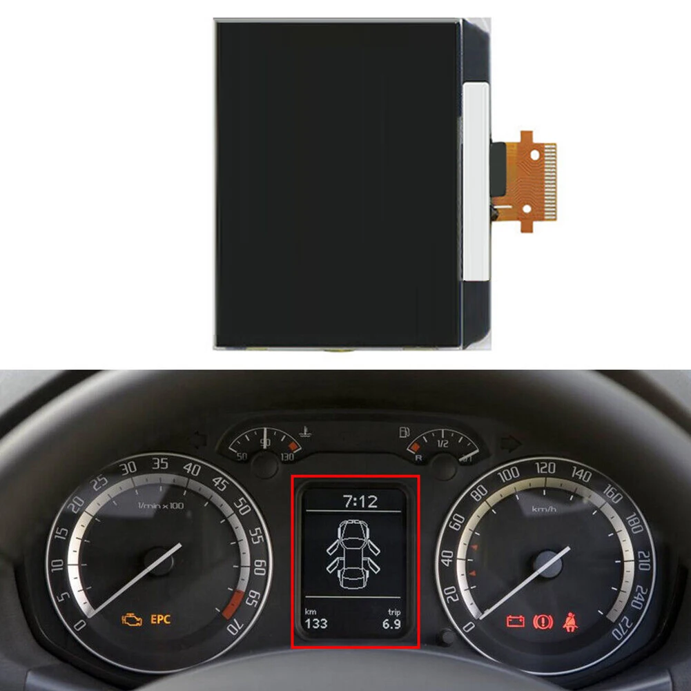 Auto Parts LCD Display 1Z0920841C 1Z0920842D 1Z0920903G Black Car Accessories Glass Replacement Elegant Design