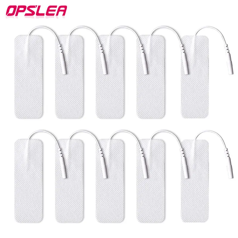 50/100Pcs Tens EMS Unit Reused Electrode Pads Non-woven Conductive Gel Massager Patch EMS Muscle Stimulator Pulse Sticker Health