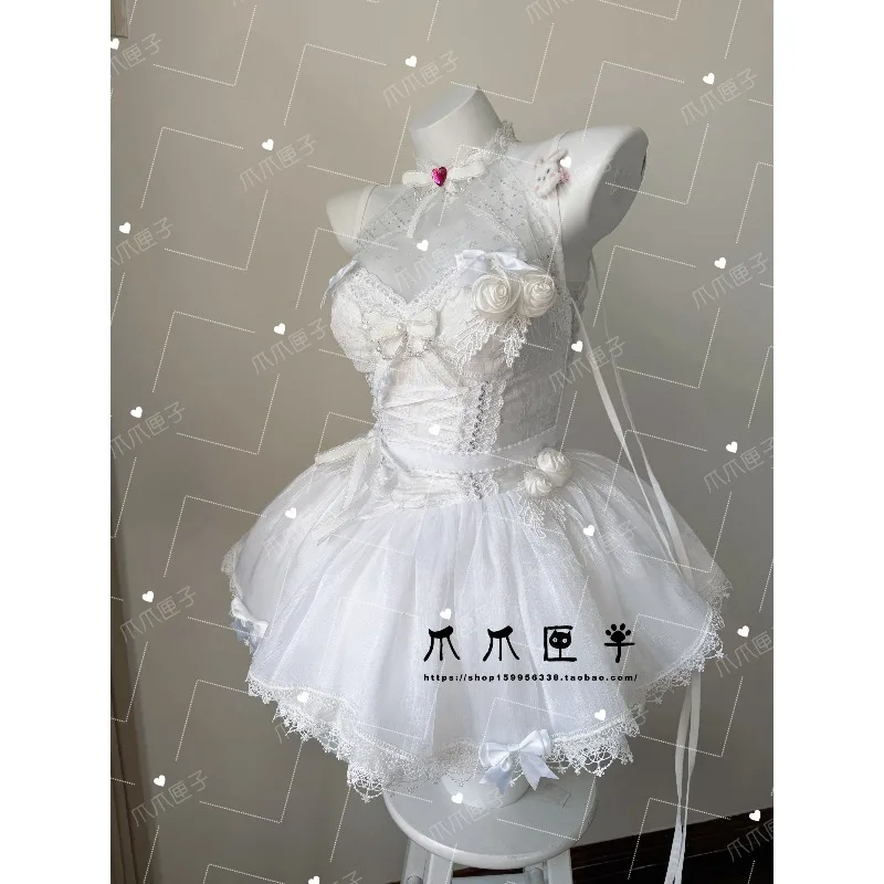 Alice Cosplay Costume fairy tale dream alice Dresses Female Lolita Halloween Costume Can Custom size made