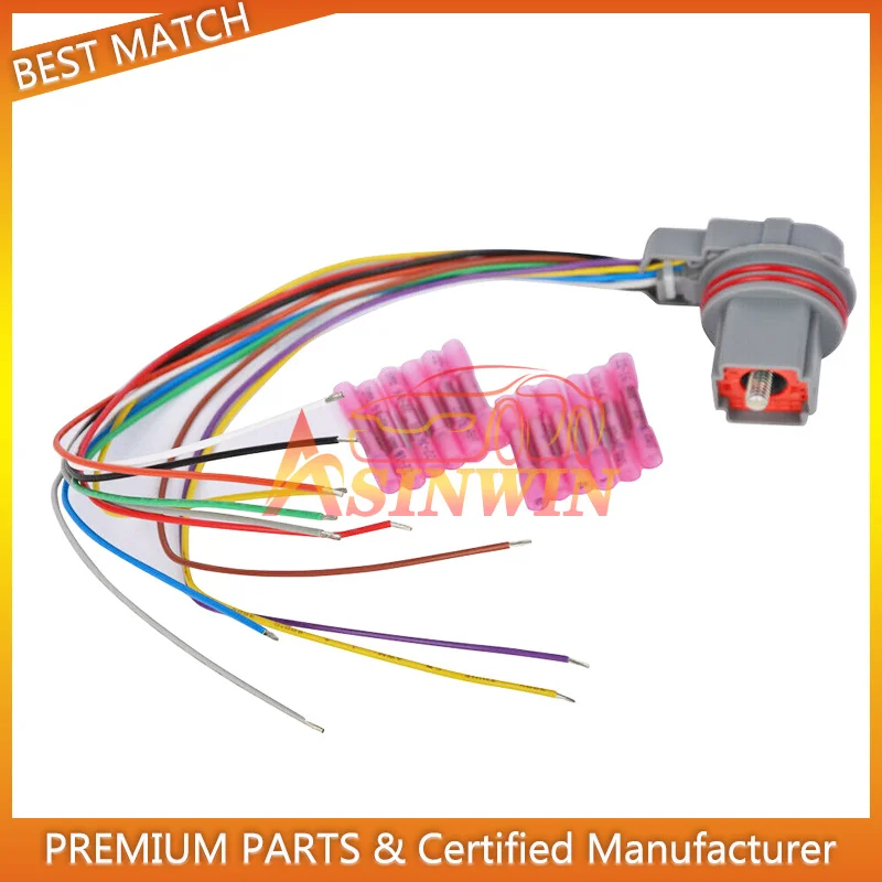 For Ford Avanti 5R55N 5R55W 5R55S  350-0165  Wire Harness Pigtail Repair Kit Shift Transmission Solenoid Block Pack K59688K