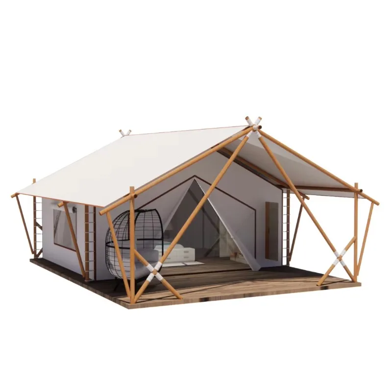 

【Popular】Outdoor Hotel Tent Tourism Ultra-luxurious Tent Guesthouse Restaurant Shade and Rain protection Camping