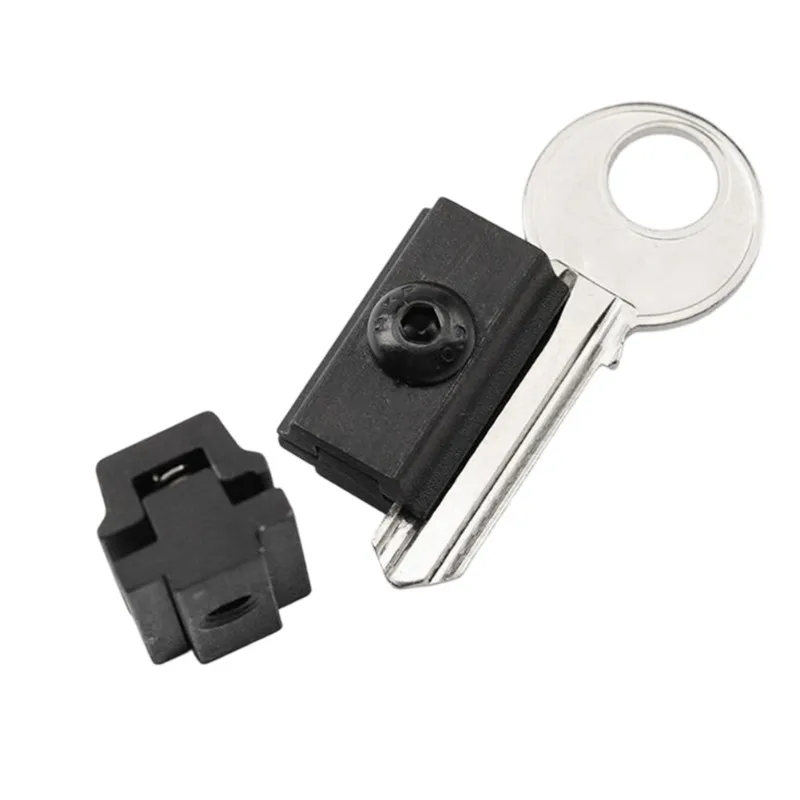 A67P-Semicircular Key Embryo Fixture Clamp For Vertical Key Machines Vertical Fixture Assisted With Double-Sided Teeth