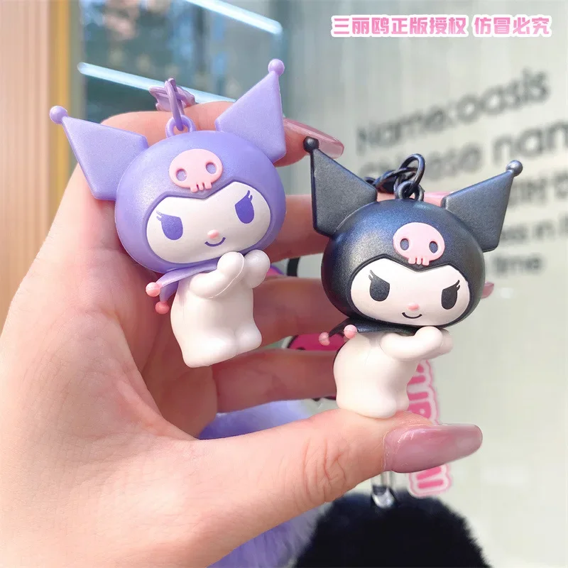 

Kuromi Pochacco Anime Sanrio Creative Key Chain Pendant Cute Cartoon Kawaii My Melody Hanging Bag Decoration Gifts for Girls