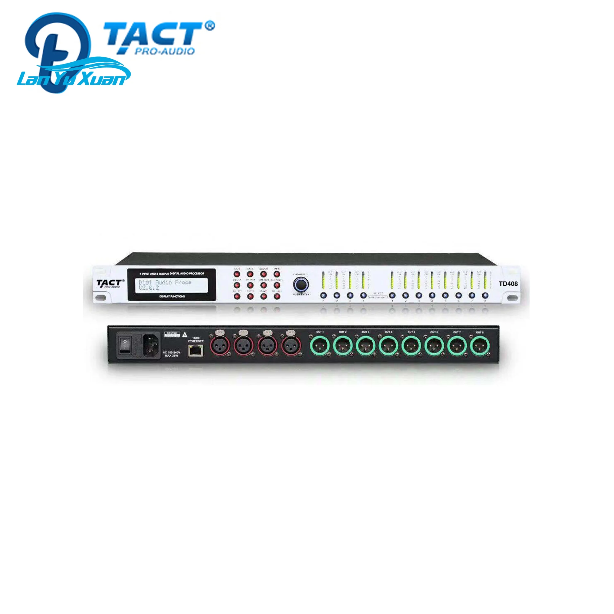 

New professional audio digital audio dsp processor