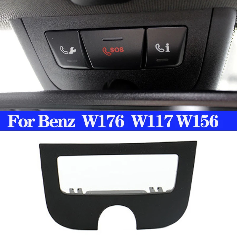 

Car Rain Sensor Trim Panel Rearview Mirror Cover Replacement For Mercedes Benz A CLA GLA Class W176 W117 W156 Accessories
