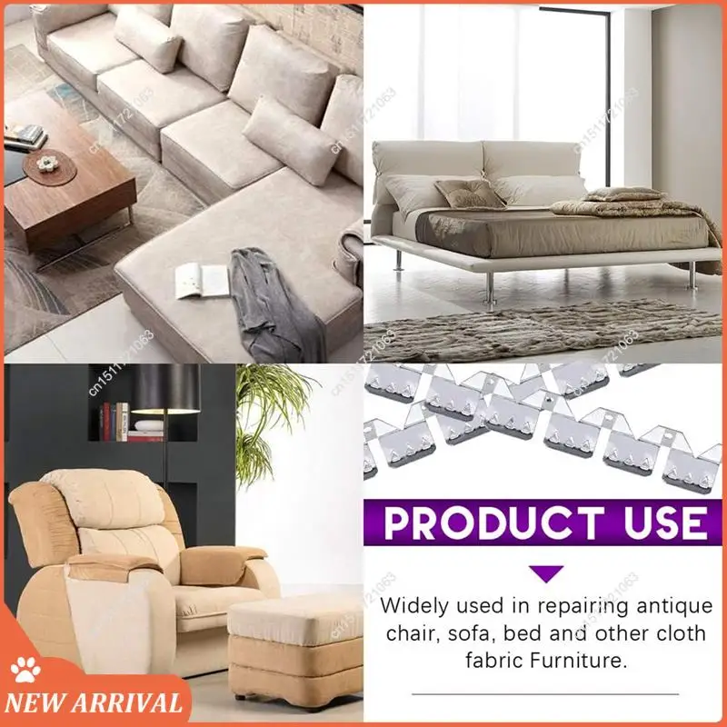 Emption!Upholstery Metal Flexible Tack Strip Curve-Ease Grip For Easy Installation For Furniture, Chairs, Sofa