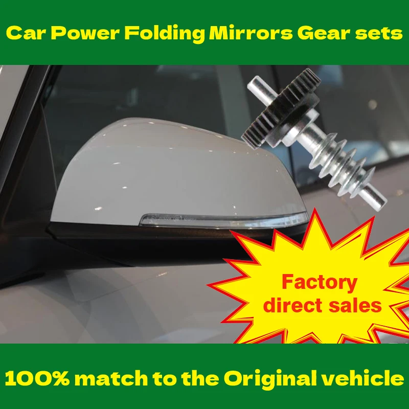 Car Mirror Folding Gear Part Pinion Set For BMW Z4 E85 E86/X3 E83/3 Series E90 E91 E92 E93/5 Series E60 E61E39 /6 Series E63 E64