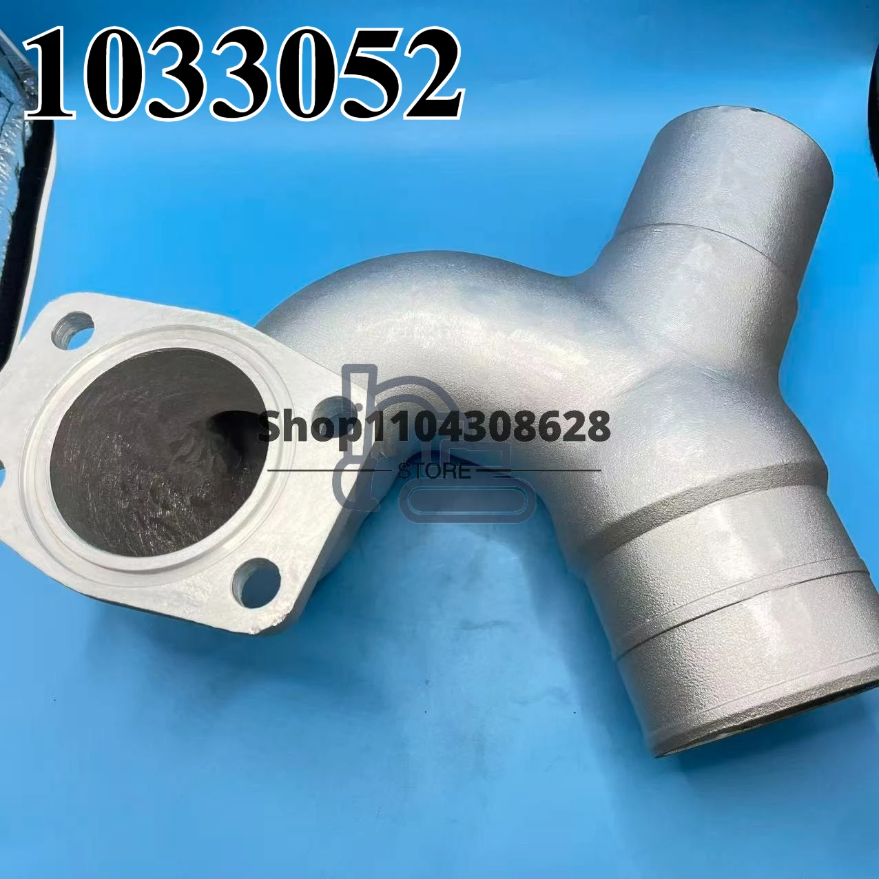 1033052 Hitachi Excavator Parts For ZAX330-3 350 360-3G EFI Hydraulic Pump Tee Tube Aluminum Tube Plunger Pump Tubing Connector