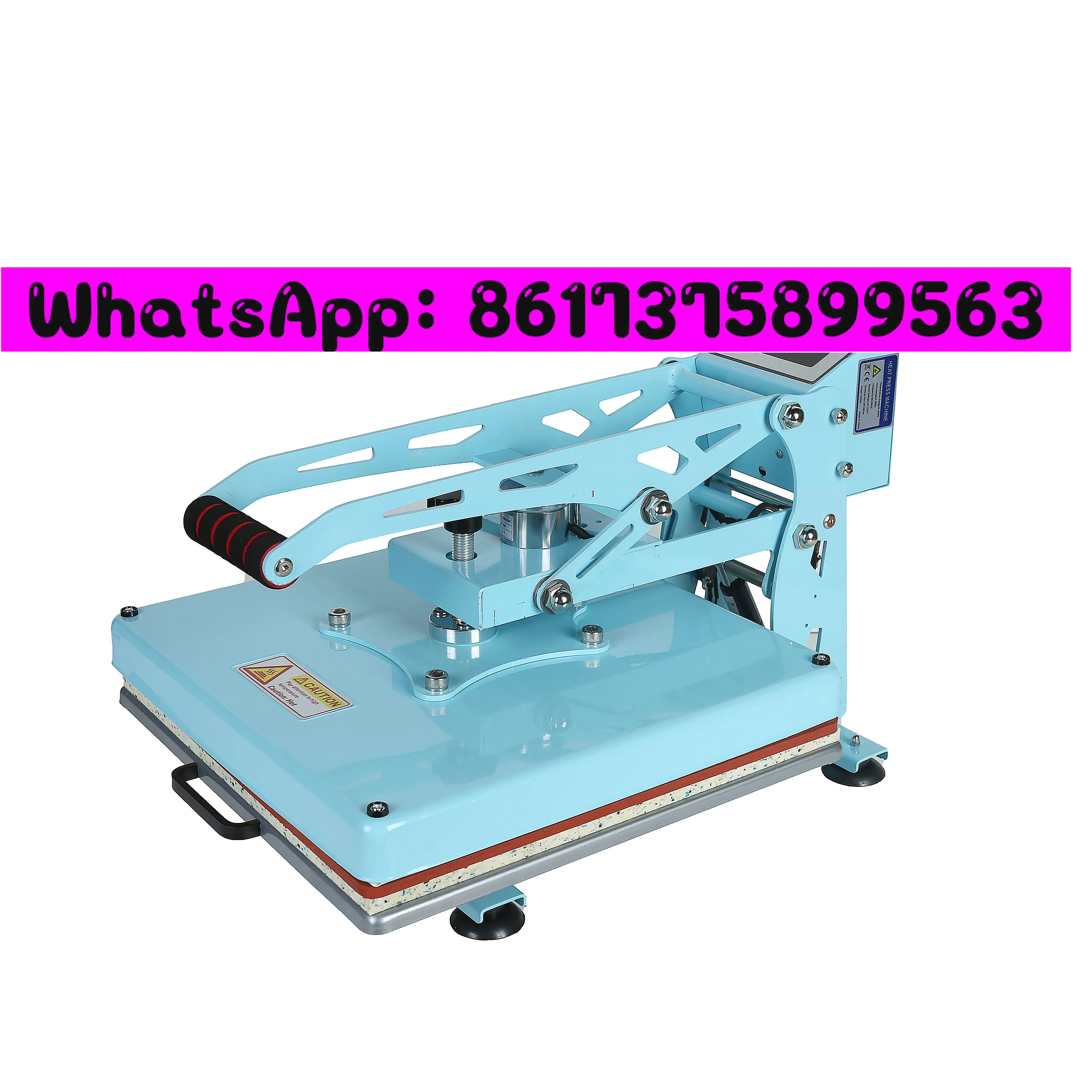Semi-Automatic 15*15 High-Pressure Flat Ironing hine Heat Press hines Sublimation hine