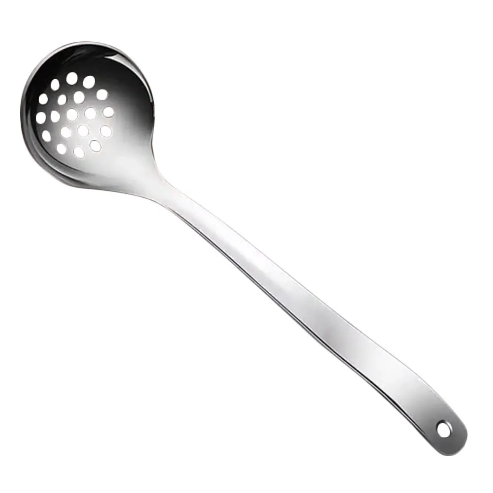 

Stainless Steel Hot Pot Slotted Spoon Long Handle Straining Colander Kitchen Gadget Food Grease Strainer Home Kitchen