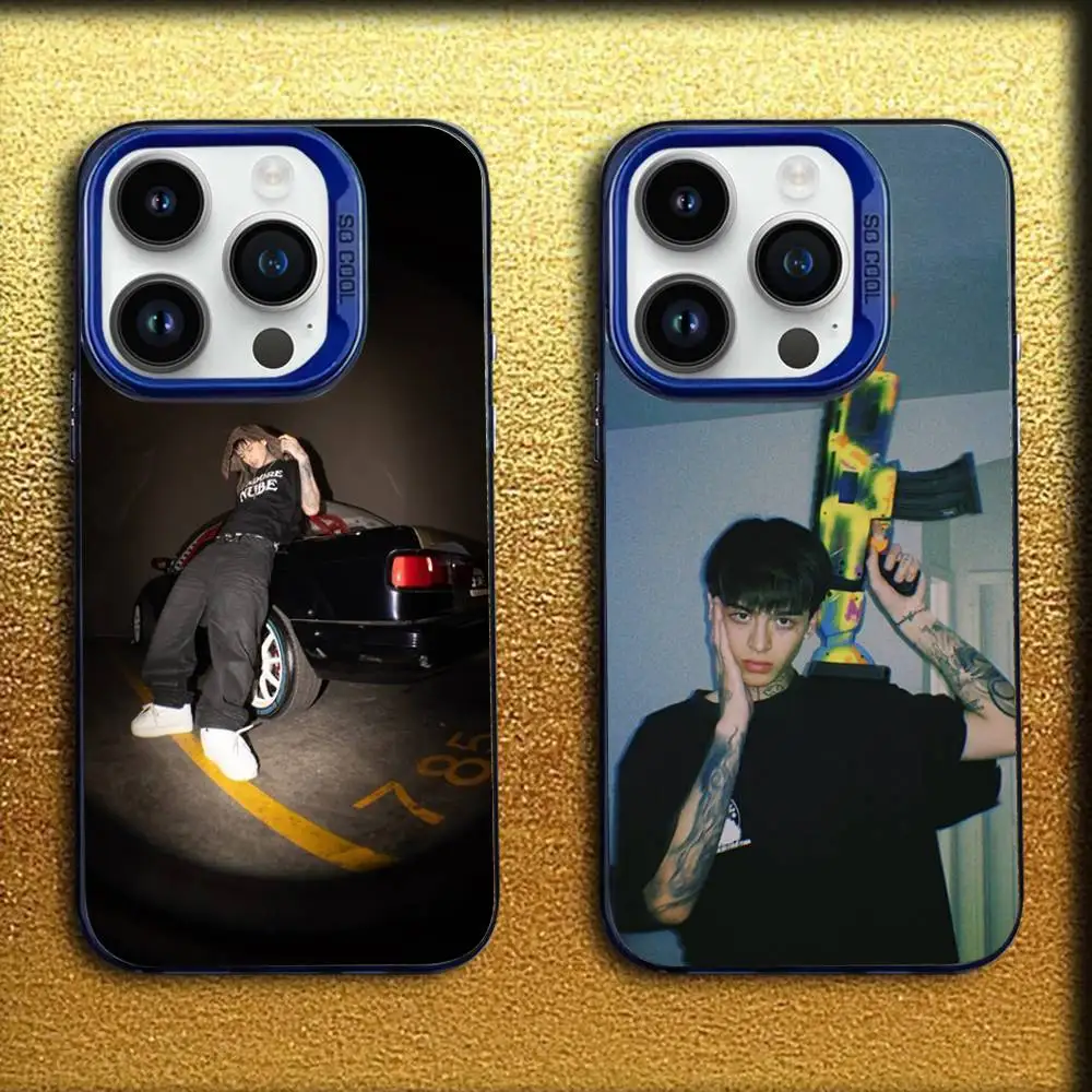 

Singer Max V-Valenzuela Phone Case For iPhone 16,15,14,13,12,11,Mini,Pro,E,SE4,MAX Blue Candy Matte Shockproof Cover