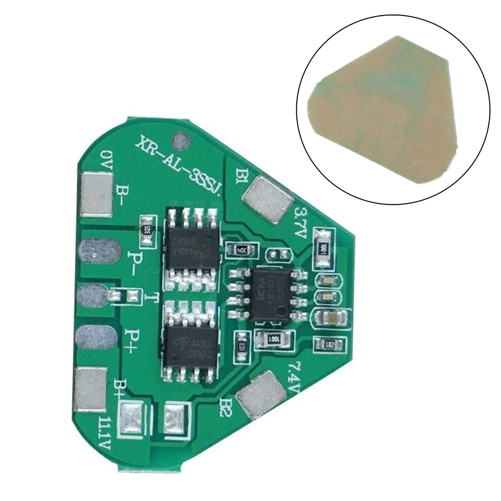 3S 5A Common Port Battery- Protection PCB For 11.1V 12.6V Li-ion Battery- Packs Supporting 5A Discharge And 3A Charging Currents