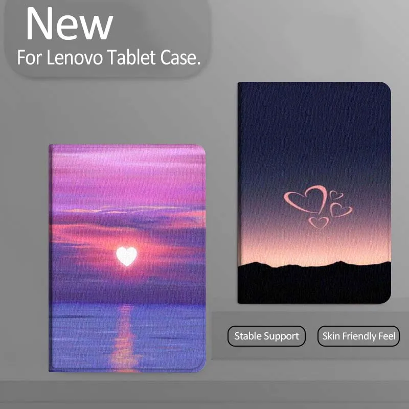 

Sunset Moon Art Popular Gift For Xiaoxin Lenovo Tab Pad K11 K10 M10 P11 3rd Plus Pro Legion Y700 Y900 Gen4 2 Tablet Case