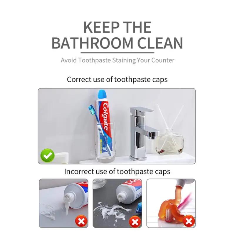 10~50PCS Sanitary Toothpaste Dispenser Durable Bathroom Toothpaste Saver Oral Care Game Changing Environmentally Friendly