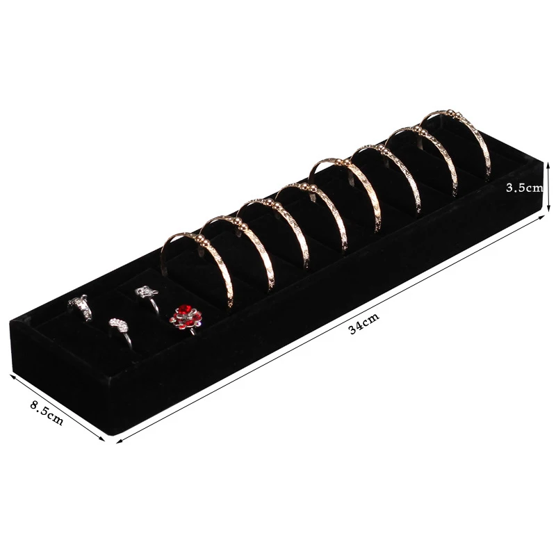 Schmuck Veranstalter Ring Uhr Display Tray Armband Display Uhr Kissen Dekoration 3 Schichten Jewrlry Ständer Uhr Palette