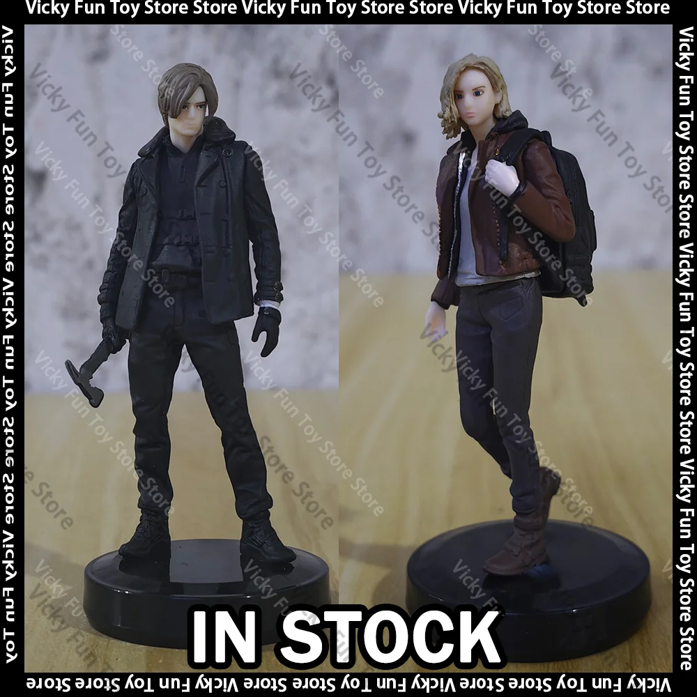 Resident Evil Requiem Grace Ashcroft & Leon S Kennedy Figure Game Character Statue Desktop Chassis Decor Collectible Gift