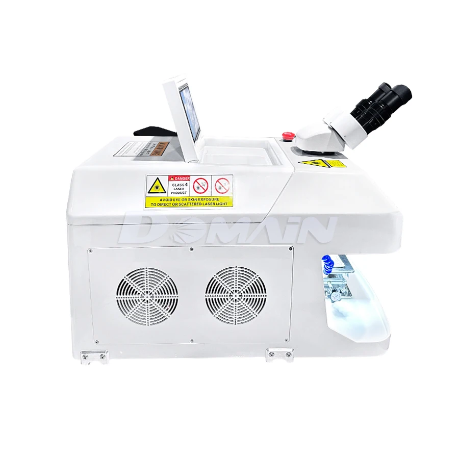 Pequeña Mini escritorio oro plata platino acero anillos collar joyería máquina de soldadura láser joyería máquina láser