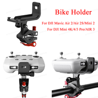 Bicycle Handlebar Clip Holder Remote Control Bike Bracket Lightweight Pack Portable Sky Supplies for DJI Mavic Air 2