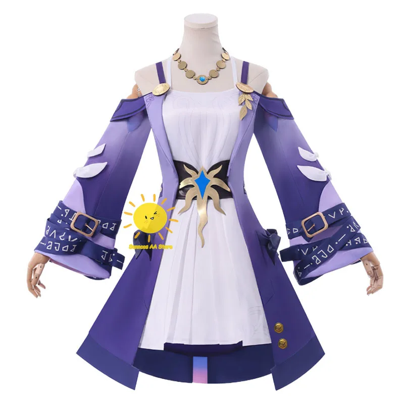 Game Cyrene Cosplay Honkai Star Rail Cosplay Costume Dress Waistseal Skirt Accessories Cyrene Suit Wig Halloween Cos Adult Women