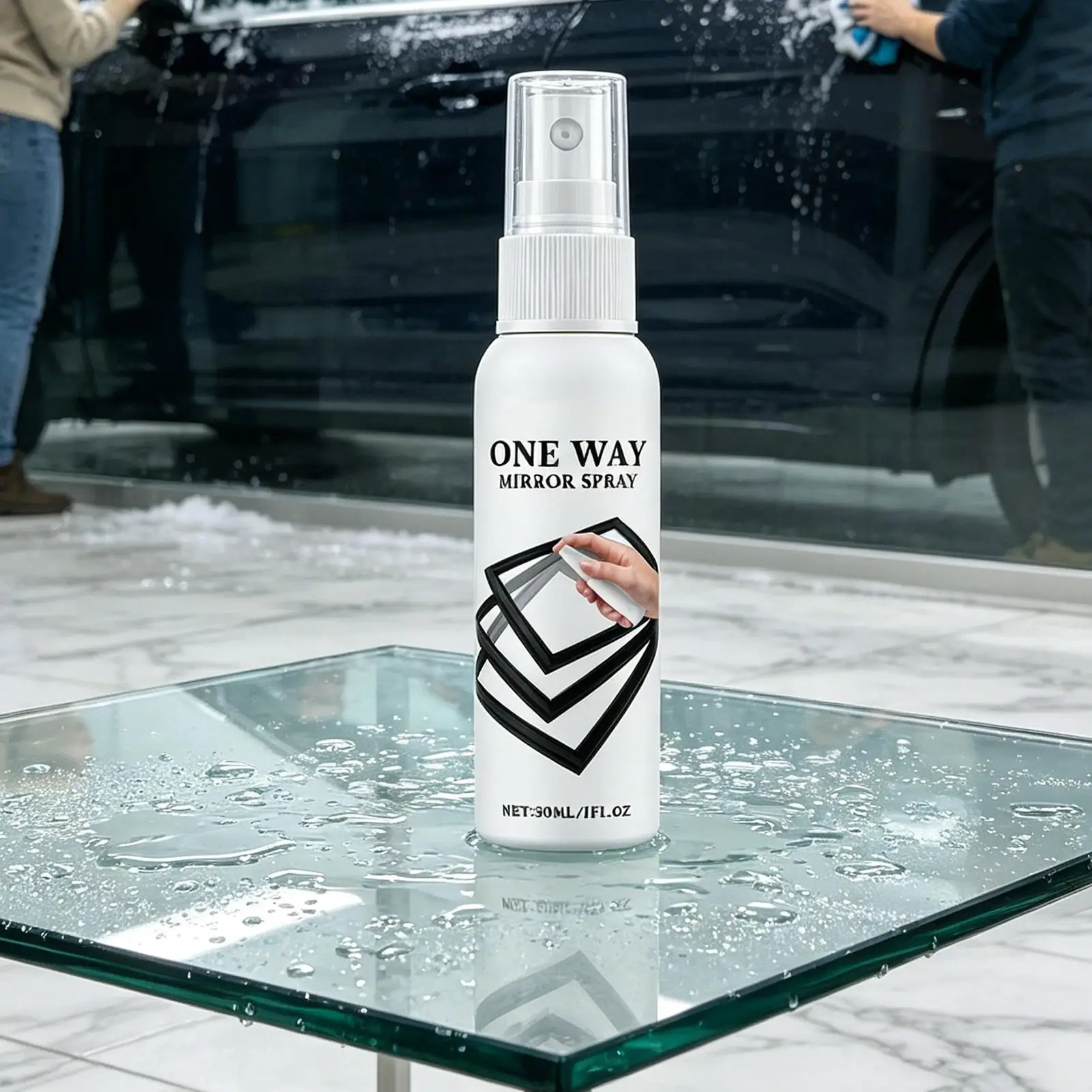 Reflective Window Spray 30ml Quick Drying Heat Insulation Privacy Tint Film Glass Coating Agent for Car Home Office Apartment view 6