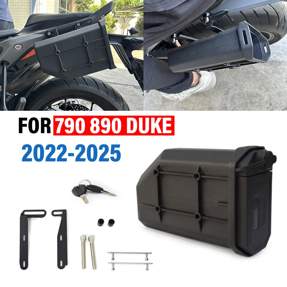 FOR 790 890 DUKE 790Duke 890DUKE 2022 2023 2024 2025 Motorcycle Toolbox Decorative Box First-aid/ Breakdown Waterproof Tool Box