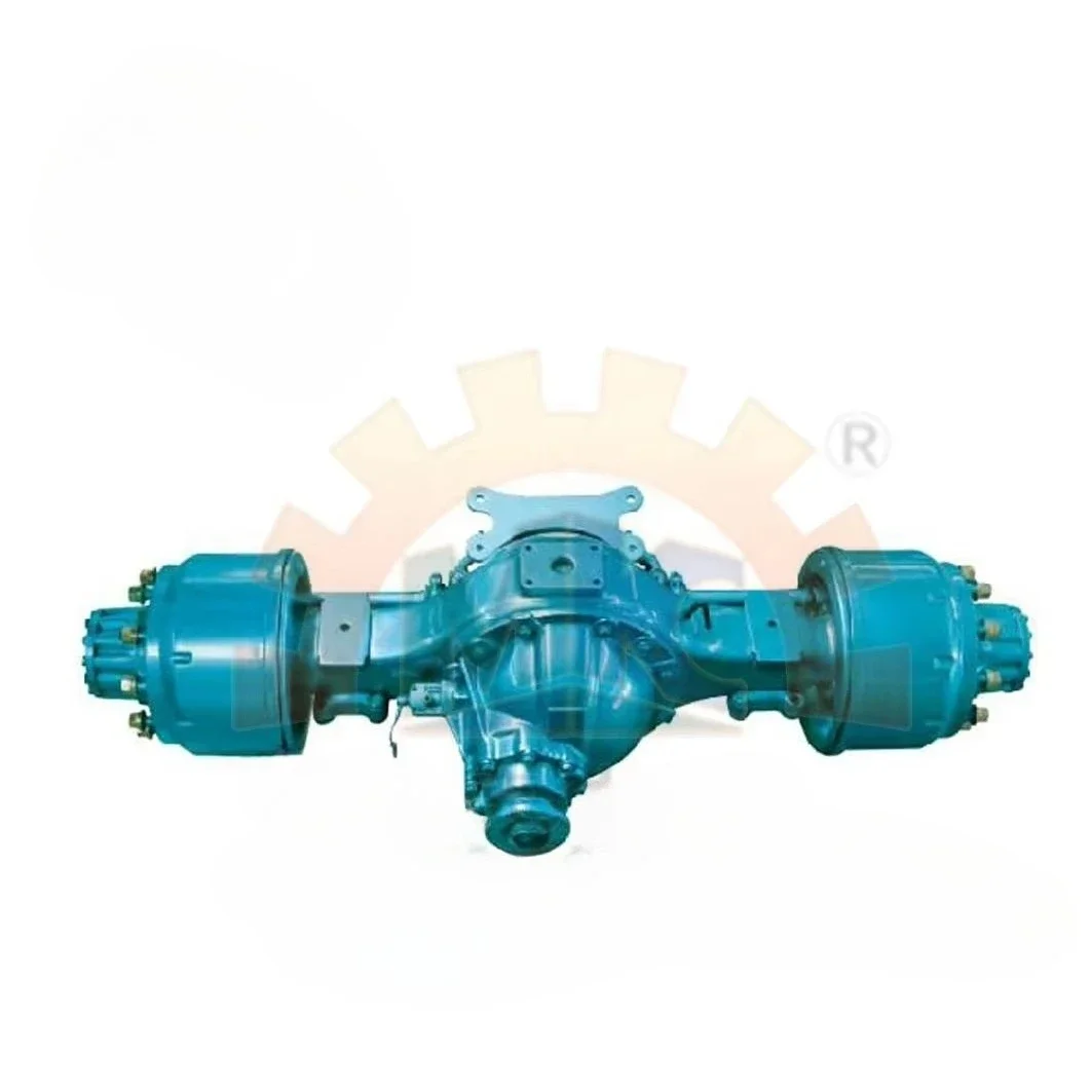 PCD 10x335 Air Drum Brakes Steel Solid Forging Axle Beam 9ton Axle Payload Front Wheel Steer Axles for Heavy Duty Trailer Trucks