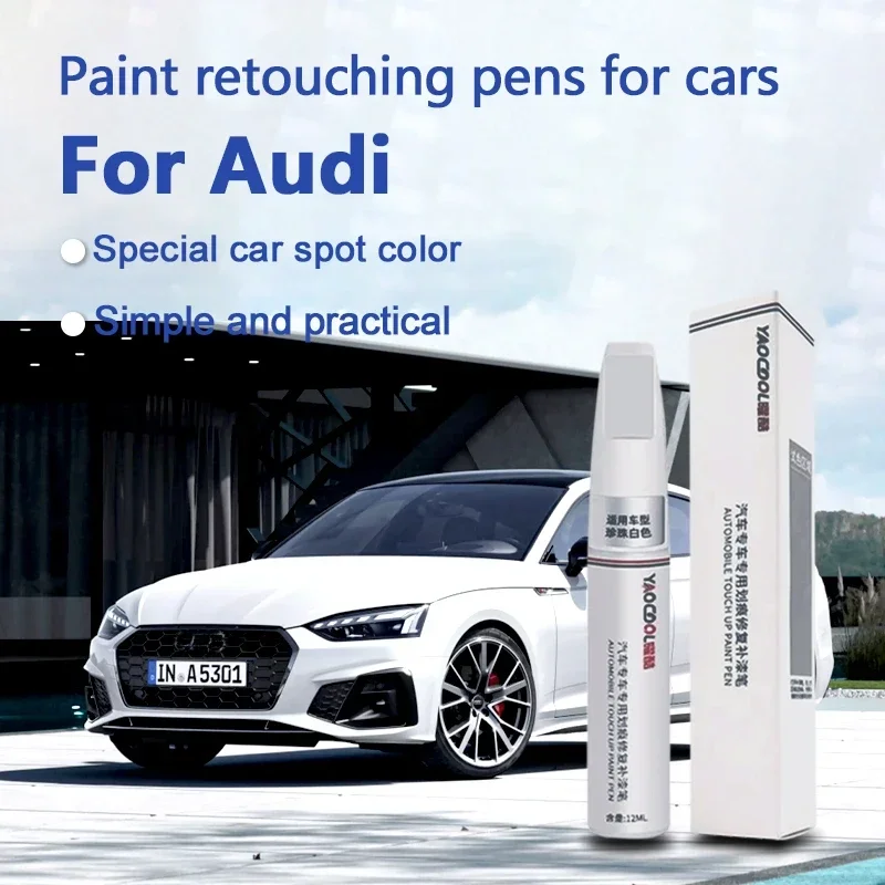 

Для Audi A3 A4 A5 A6 A7 A8 Q3 Q4 Q5 Q6 Q7 Ручки для удаления царапин Автомобильная краска Ручка для ретуши Реставрация автомобильной краски Lbis White